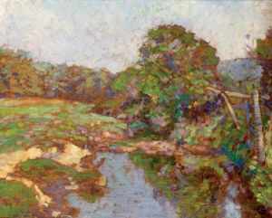 Paysage Printanier by Georges Lacombe