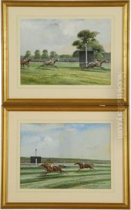 The Great Eastern Railway Handicap Newmarket by John Axel Beer