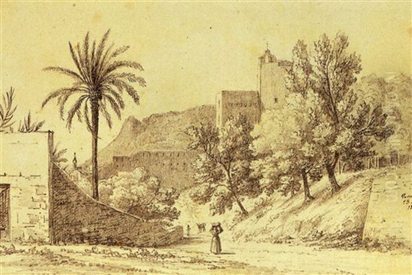 Faunes Et Putti Tirant Le Char Du Desir - view 1