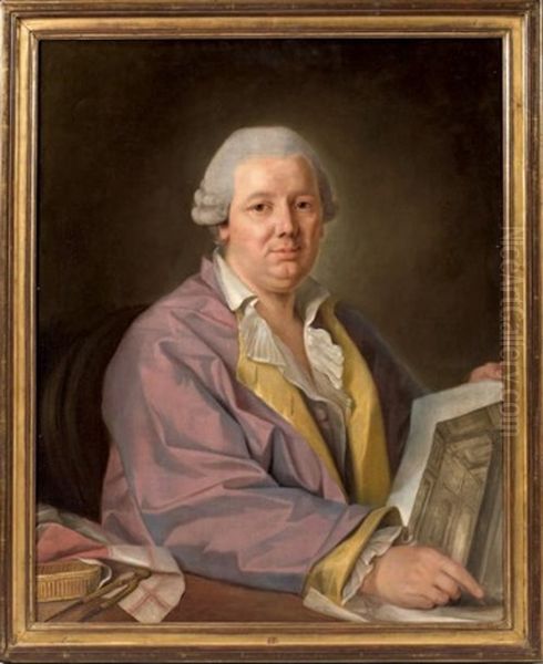 Portrait De L'architecte Louis Combes - view 1