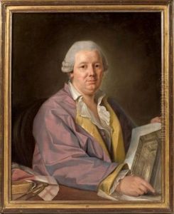 Portrait De L'architecte Louis Combes by Pierre Lacour