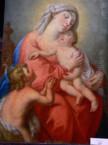 Maria Mit Kind Und Johannesknaben - view 1