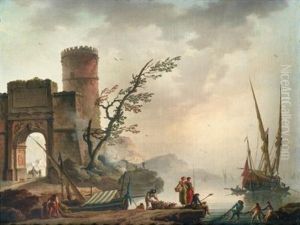 Marine Au Soleil Levant
