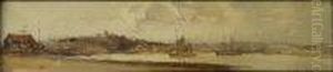 View Of Pendennis From Gyllyngvase by Sidney James Beer