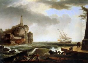 Schiffbruch Auf Sturmischer See