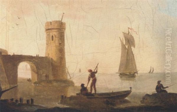 A View Of A Fishing Port - view 1