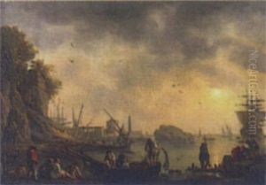 Harbor With Fishing Boats