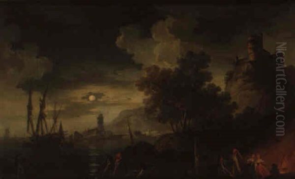 Pecheurs Au Clair De Lune - view 1