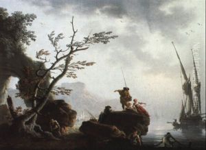 Pecheurs Au Lever Du Soleil Pecheurs Au Lever Du Soleil