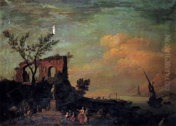 Mediterranean Coastal Landscape - view 1