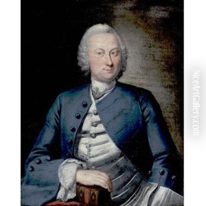 Portrait Of A Man by Pierre Frederic de LaCroix
