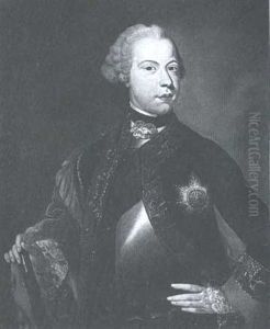 A Portrait Of Stadhouder Willem V by Pierre Frederic de LaCroix