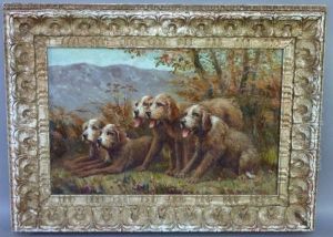 Chiens De Chasse by Tristan L. Jules Lacroix