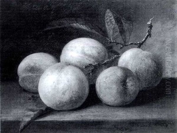 Still Life With Peaches - view 1