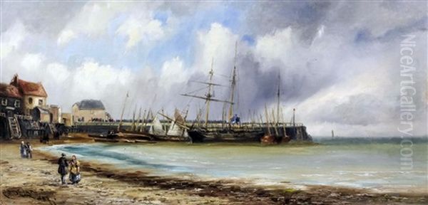 Broadstairs Harbour And Sands - view 1