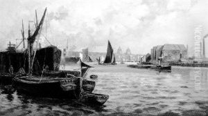 The Thames Looking Toward Greenwich