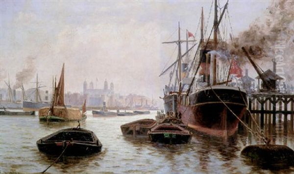 Tower Of London From London Bridge - view 1