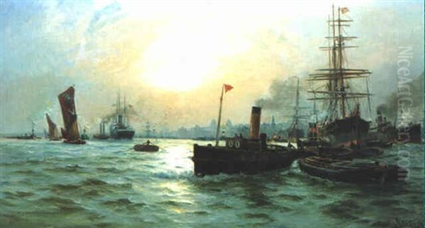 Shipping Off Greenwich - view 1