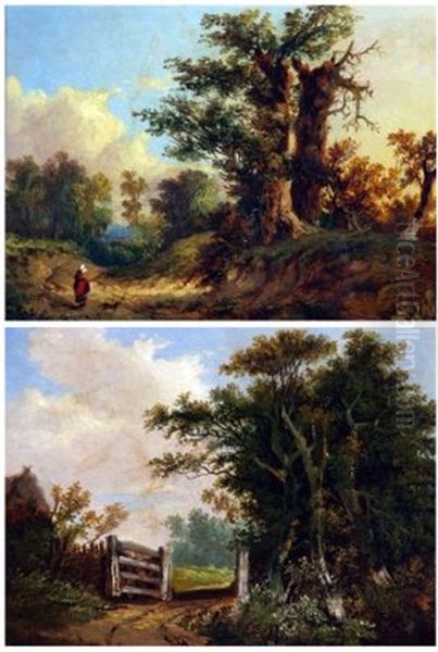 Country Landscapes (pair) - view 1
