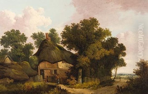 Cottage In A Landscape - view 1
