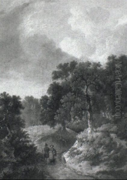 Road Leading To The Sandpit, Costessey Park - view 1