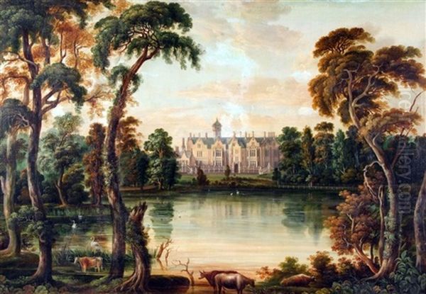 View Of Blickling Hall From Across The Lake - view 1