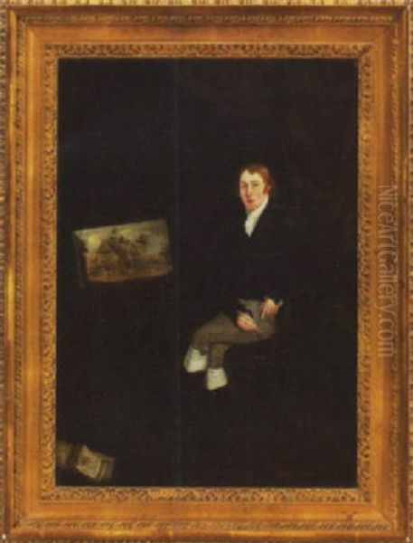 Portrait Of Robert Dixon, Landscape Painter - view 1