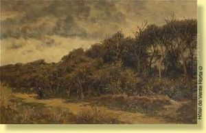 Promeneur Avant L'orage by Euphrosine Beernaert