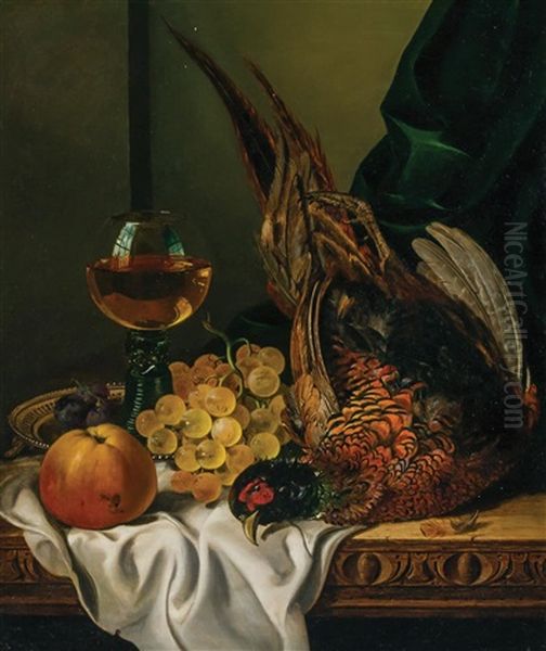 Still Life With Pheasant And Fruit - view 1