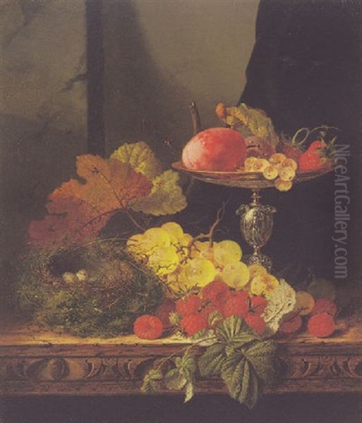 Still Life With Fruit And A Bird's Nest - view 1