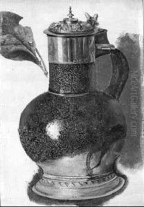 Study Of A Tiger-ware Jug