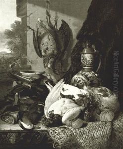 Still Life With Rhenish Westerwald Jug by Edward Ladell