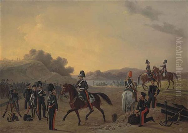 Life Guard Mounted Pioneers On Manoeuvres - view 1