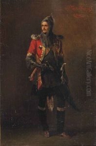 An Officer Of The Guard Caucasion-mountaineer Half Squadron