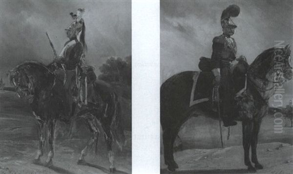 Dragon A Cheval (+ Carabinier A Cheval; 2 Works) - view 1