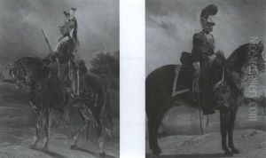 Dragon A Cheval (+ Carabinier A Cheval; 2 Works)