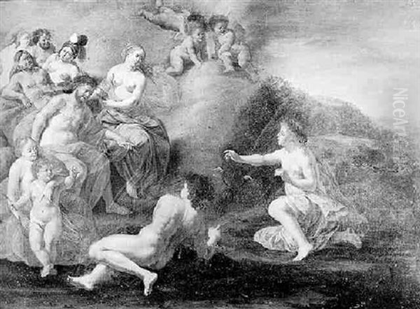 Thetis Before Jupiter And His Retinue - view 1