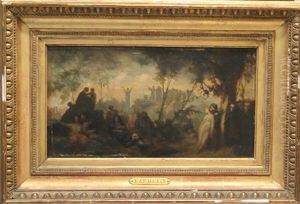 Scene De Theatre by Alexandre Laemlein