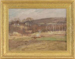An April Day by Alexander Theobald Van Laer