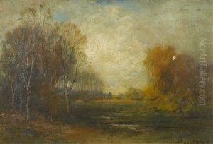 Evening, Early Spring by Alexander Theobald Van Laer