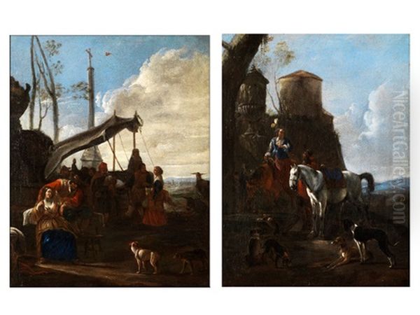 Gemaldepaar (pair) - view 1