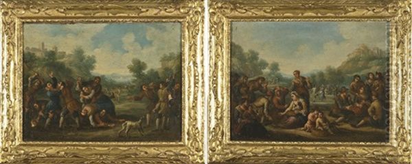 Scene Di Genere (2 Works) - view 1