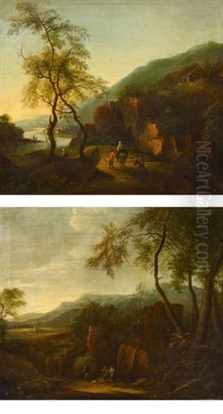 Italienische Landschaften (pair) - view 1