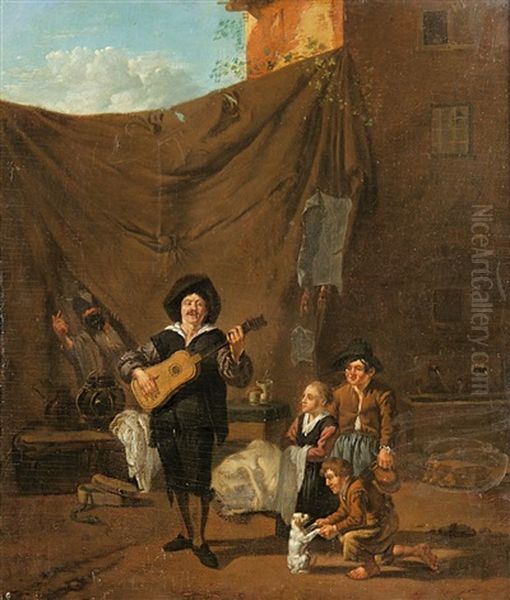 Szene Aus Der Commedia Dell'arte - view 1