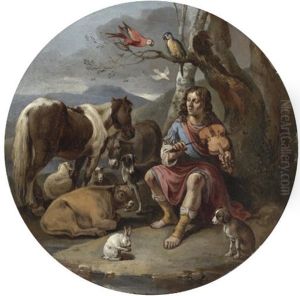 Orpheus Charming The Animals
