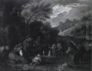 Bambocciate by Pieter Jacobsz Van Laer