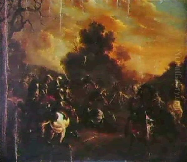 A Cavalry Battle - view 1