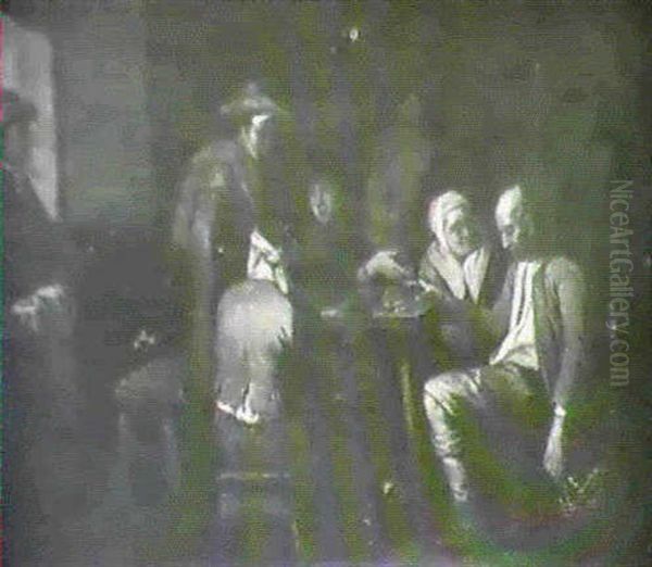 Peasants In An Interior - view 1