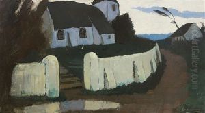 Rural Church by Eugene Laermans