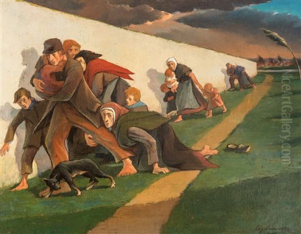 Fleeing From The Storm - Fuyant L'orage - view 1
